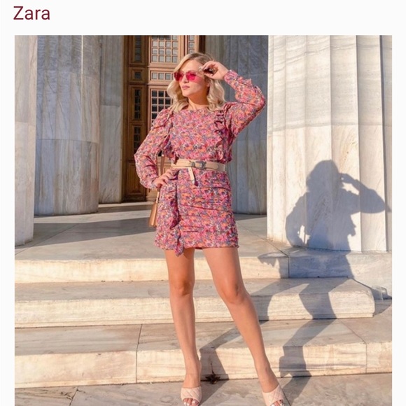 ZARA floral dress - Picture 13 of 16